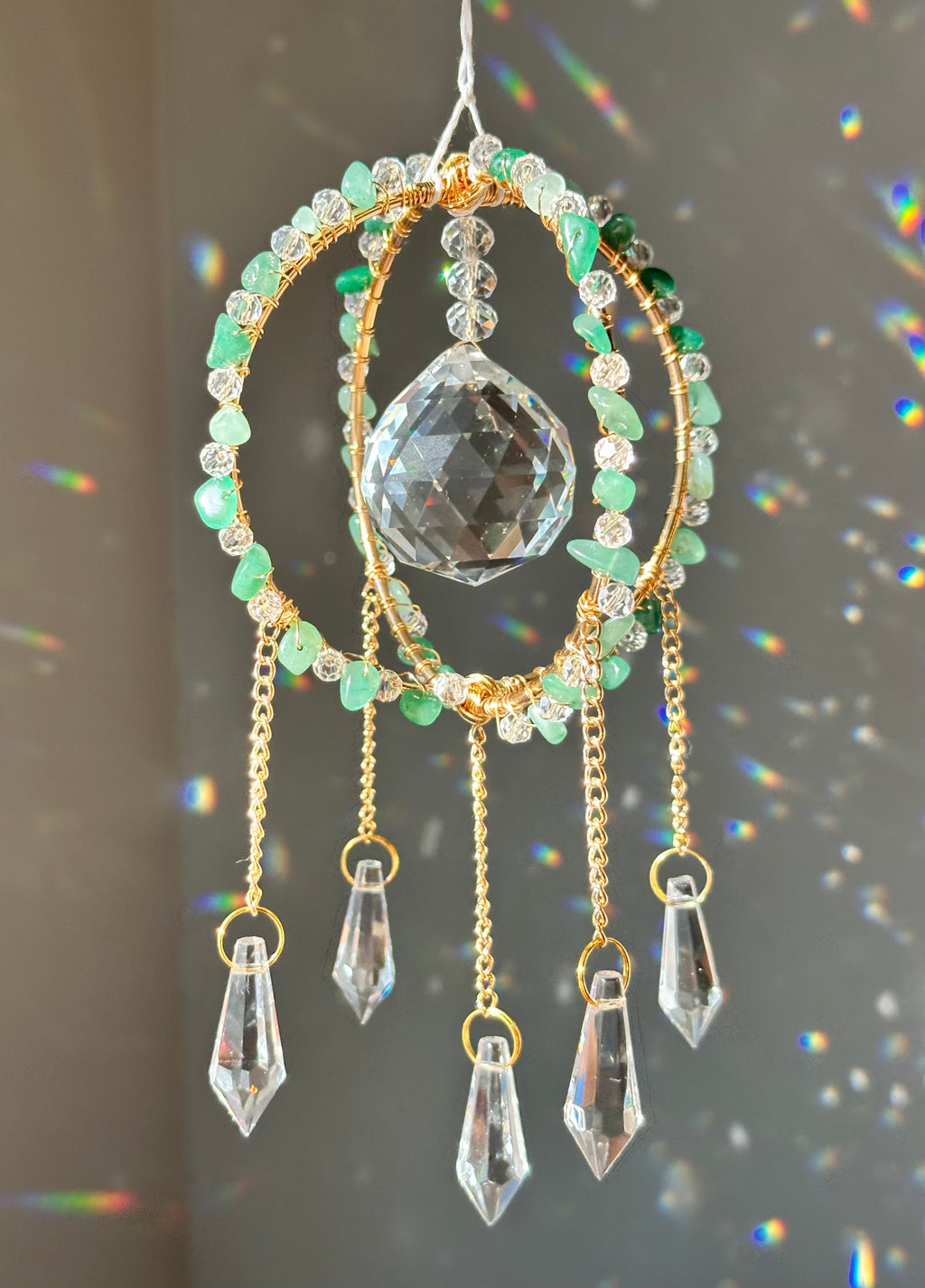 Amethyst Orb Suncatcher