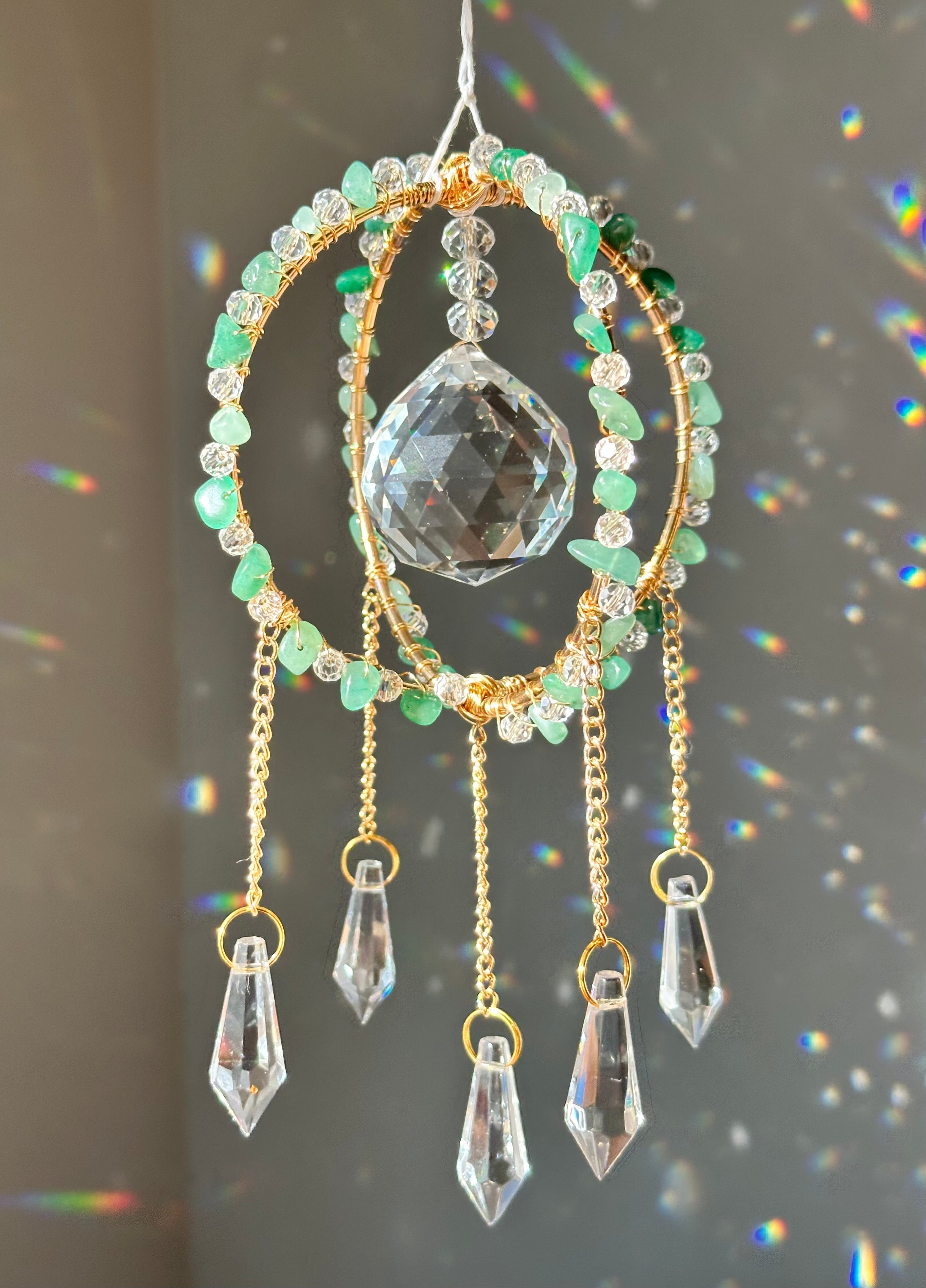 Amethyst Orb Suncatcher