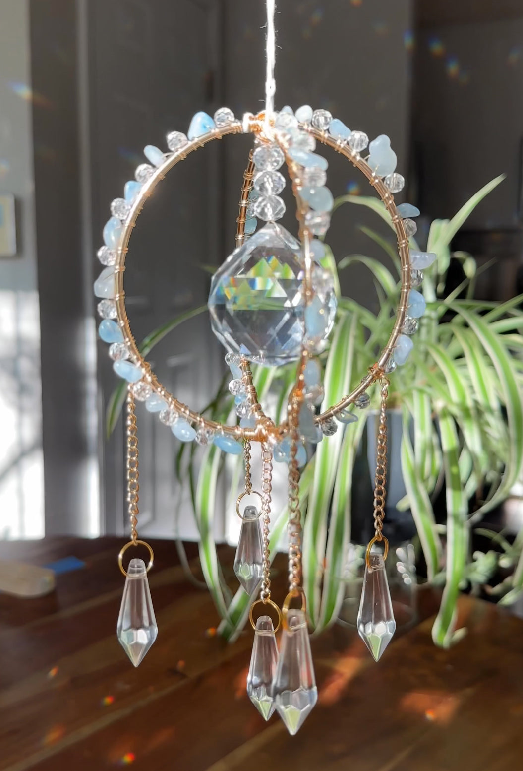 Amethyst Orb Suncatcher