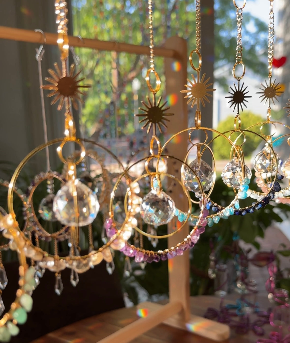 Mini Suncatcher/Car Charm